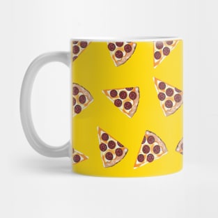 PIZZA Slice Yellow Mug